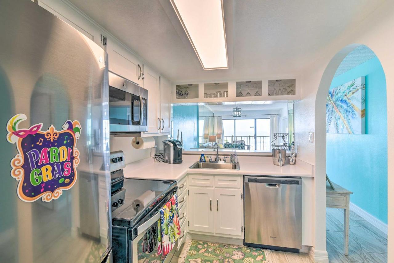 Galveston Oceanfront Condo With Balcony And View! Экстерьер фото