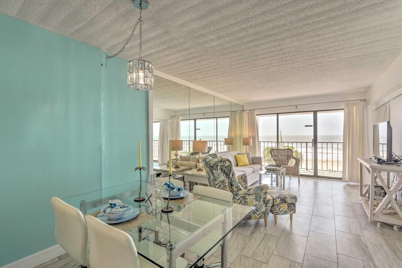 Galveston Oceanfront Condo With Balcony And View! Экстерьер фото