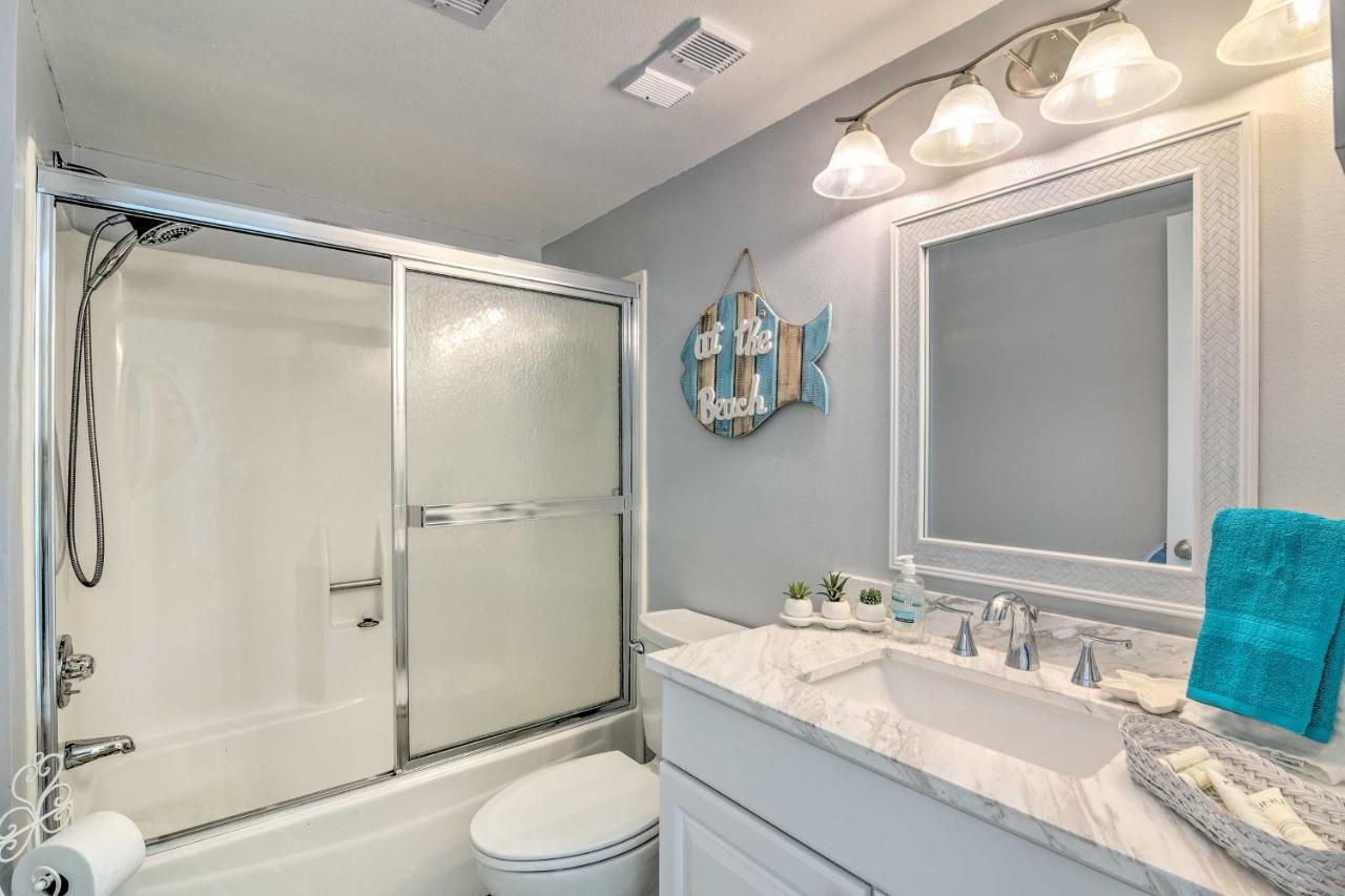 Galveston Oceanfront Condo With Balcony And View! Экстерьер фото