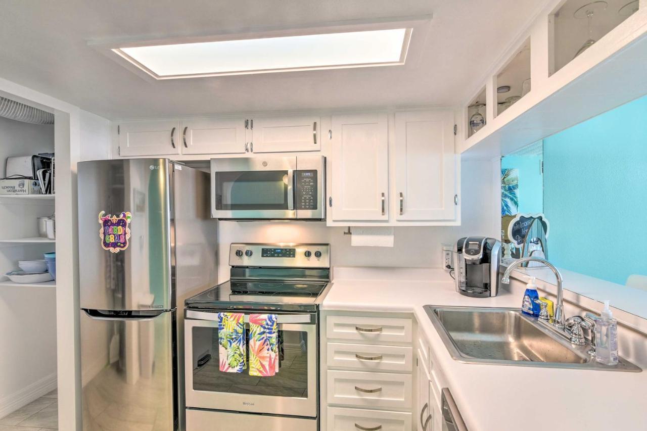 Galveston Oceanfront Condo With Balcony And View! Экстерьер фото