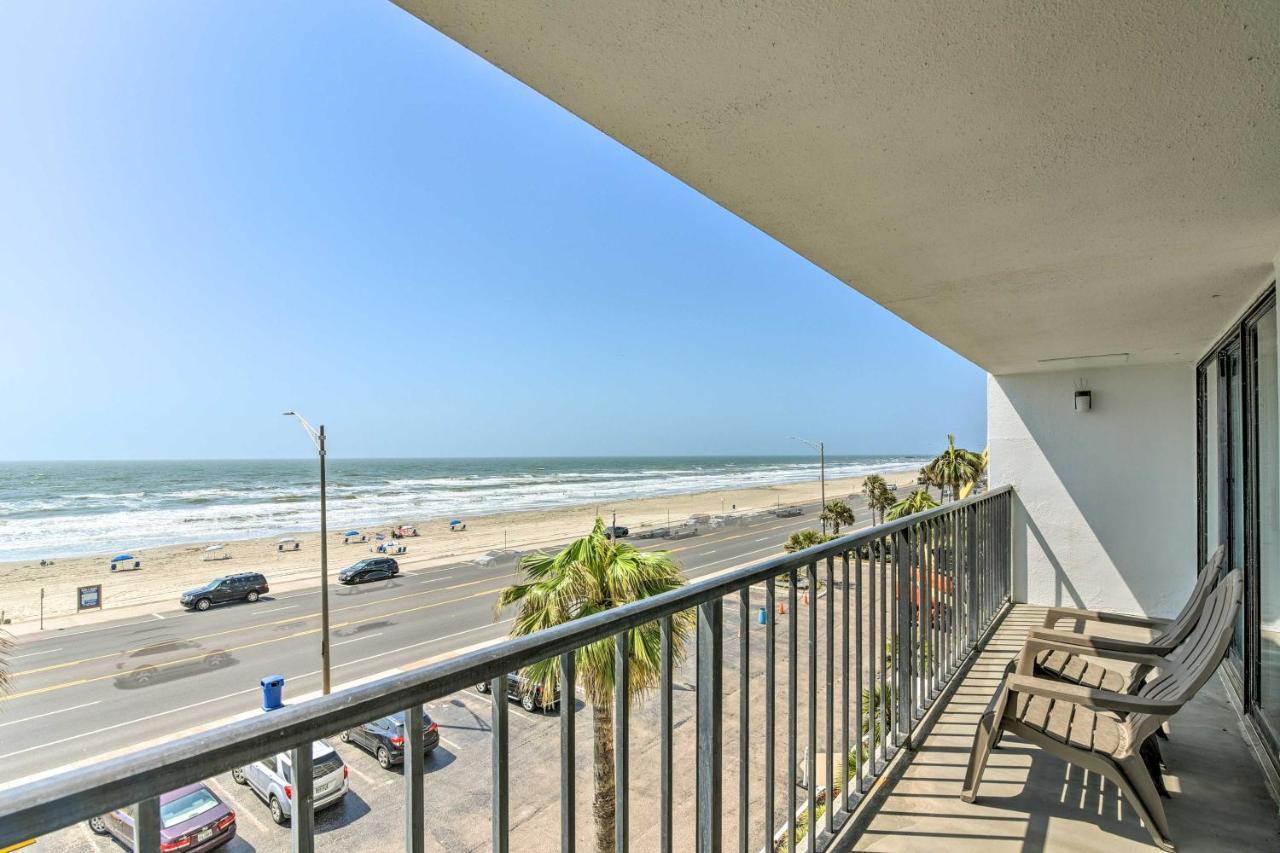 Galveston Oceanfront Condo With Balcony And View! Экстерьер фото